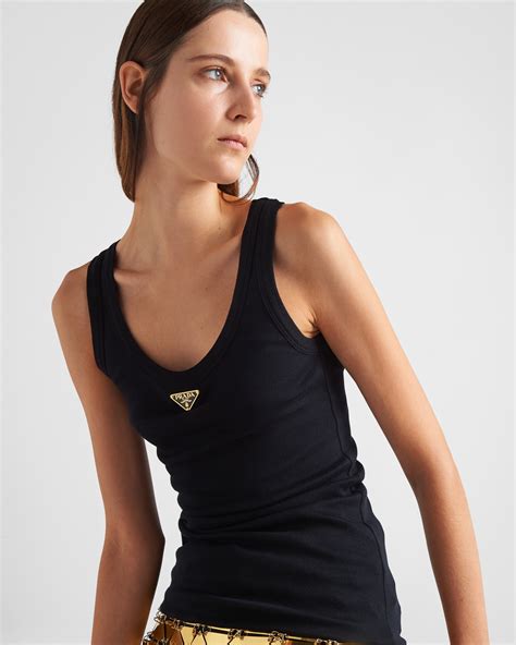 prada tank top damen|prada tank top.